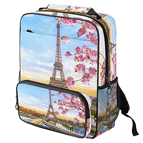 Sac de travail motif Tour Eiffel pour femme et homme actif