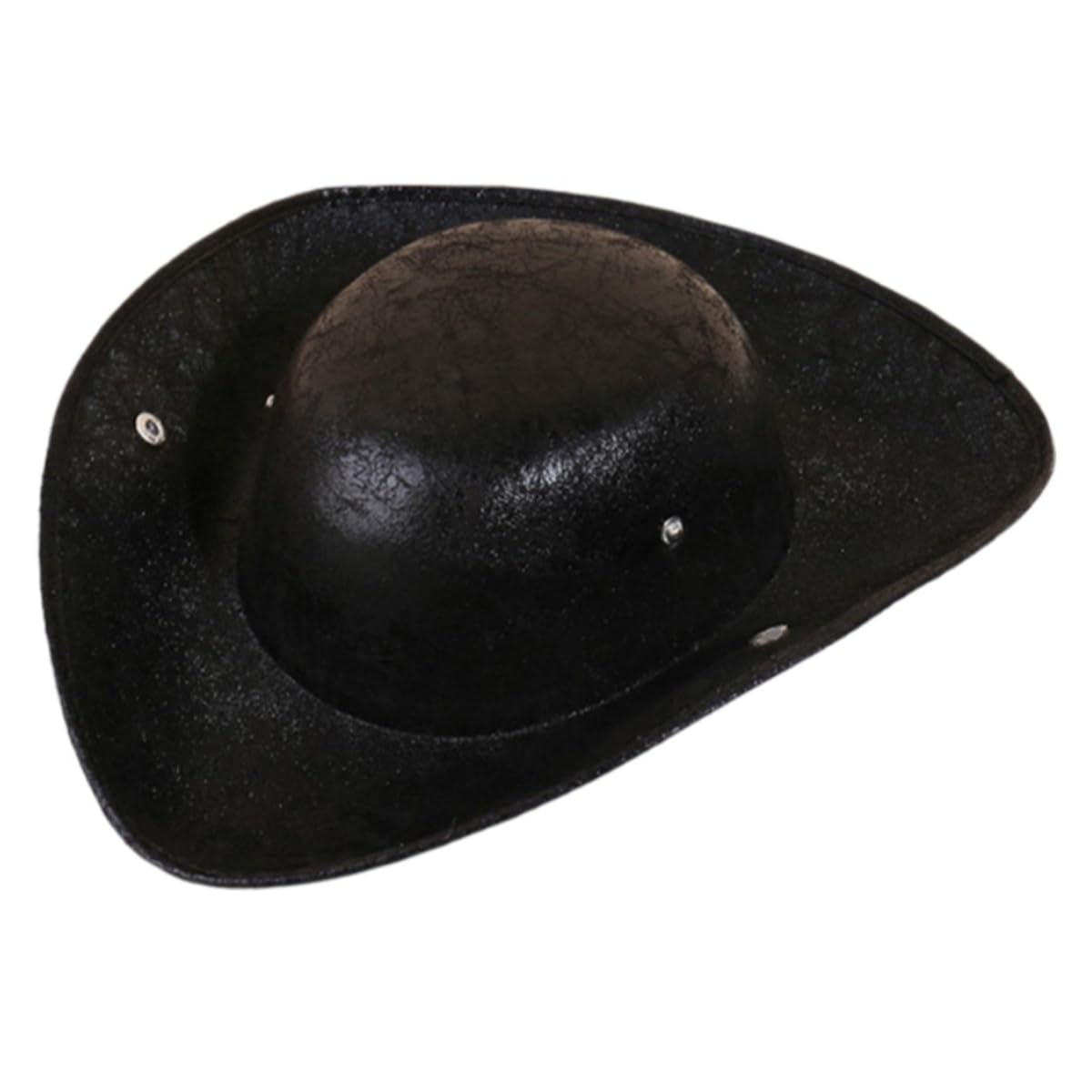 Chapeau triangulaire en cuir pour compléter un déguisement de pirate adulte