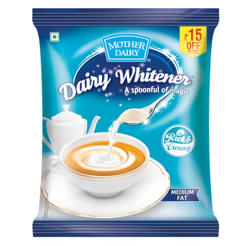 Image of Mother Dairy Dailycious Rich & Creamy Dairy Whitener Pouch, 500G, Powder