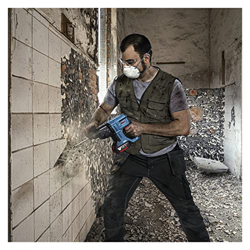 TEMSOOM Bosch GBH 180-LI Akku-Bohrhammer Brushless 18V Multifunktions-Bohrhammer/Schlagbohrmaschine/Betonhammer (ohne… – Bild 7