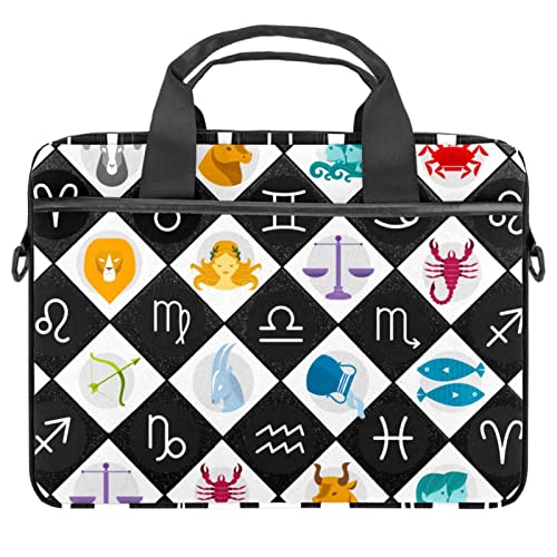 Pochette ordinateur portable 13.3 pouces protectrice à motif papillon et zodiaque