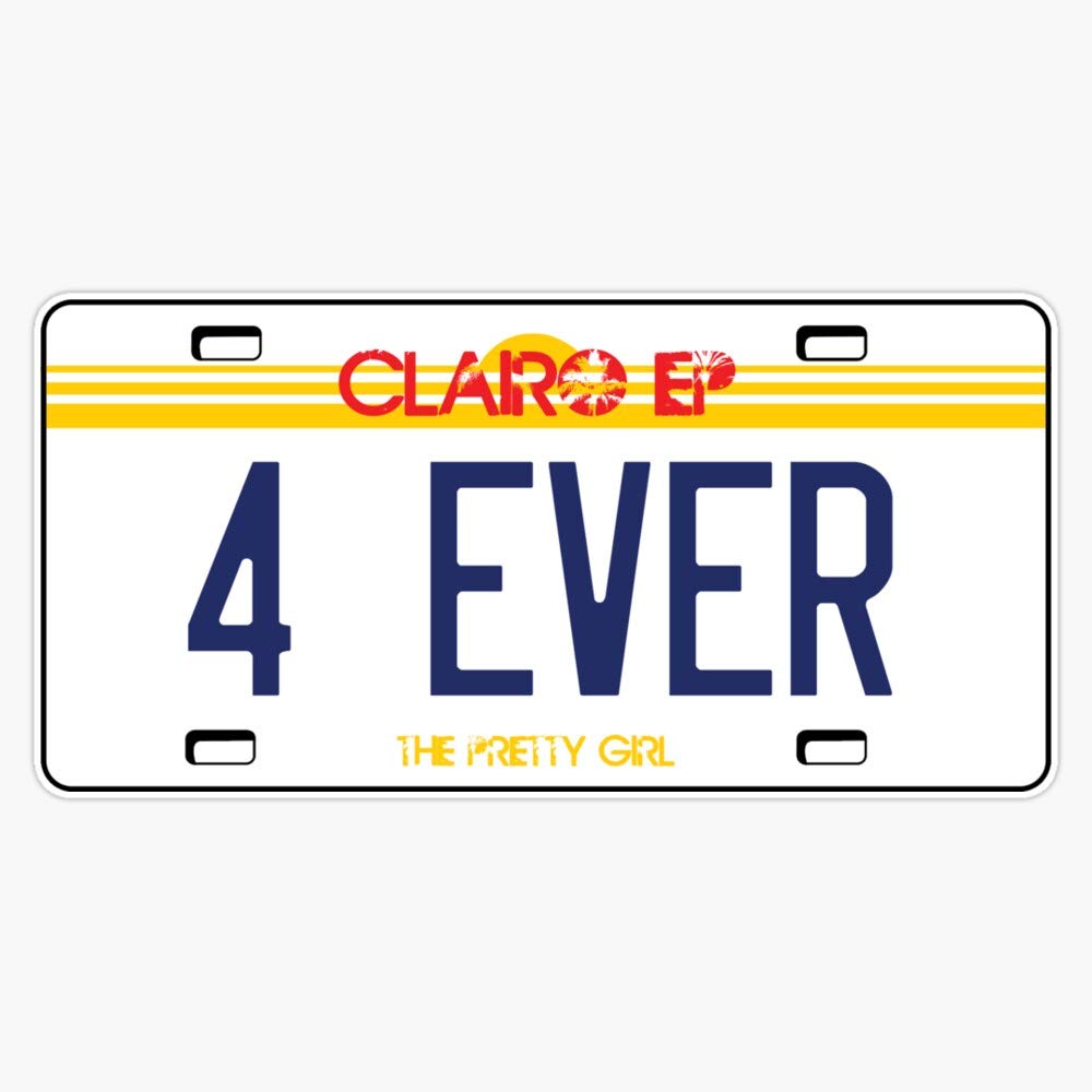 SMJ DesignsClairo- 4Ever Sticker Vinyl Waterproof Sticker Decal Car Laptop Wall Window Bumper Sticker 5"