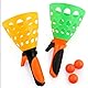 Wurfspiel Kinder Outdoor, Fangballspiel, Fangbecher Ballspiel mit 2 Fangbechern und 10 Bällen, Wurfspiel, für Garten, Park Oder Strand, Beachball, Ballspiele für Draußen Spielzeug