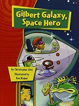 Paperback Rigby Gigglers: Student Reader Roaring Red Gilbert Galaxy Space Hero Book