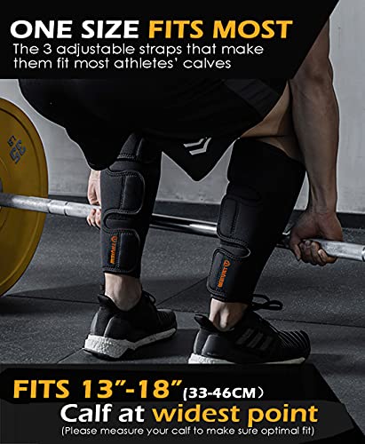 Taview Weightlifting Deadlift Shin Guards, Calf Support Brace 5Mm Thick Neoprene For Easywear Deadlift Shin Guards,Training Pants And Tights, Ultimate Shin Protection #TOP2