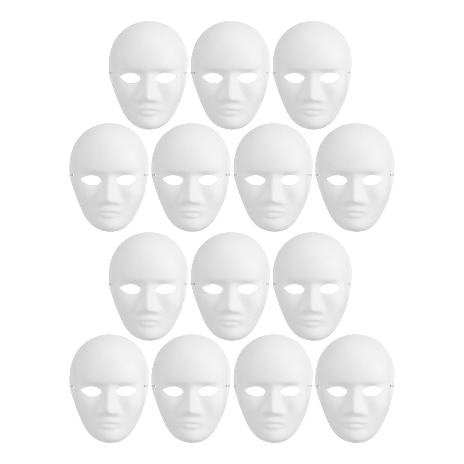 Máscara facial completa para fiestas y arte DIY en proyectos creativos de grupo