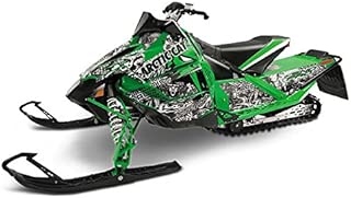 Arctic Cat Snowmobile Cat Wraps Chaos Green Hood for ZR M XF F - coolthings.us