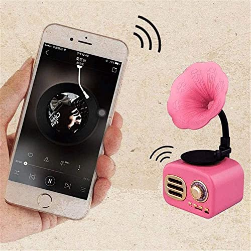 Tourne-Disque phonographe rétro Haut-Parleur Bluetooth avec klaxon en cuivre Platine Vinyle Gramophone Vintage… - Les Beatles, Paul McCartney, John Lennon, RIngo Starr, George Harrison Tourne-Disque phonographe rétro Haut-Parleur Bluetooth avec klaxon en cuivre Platine Vinyle Gramophone Vintage… – Image 4