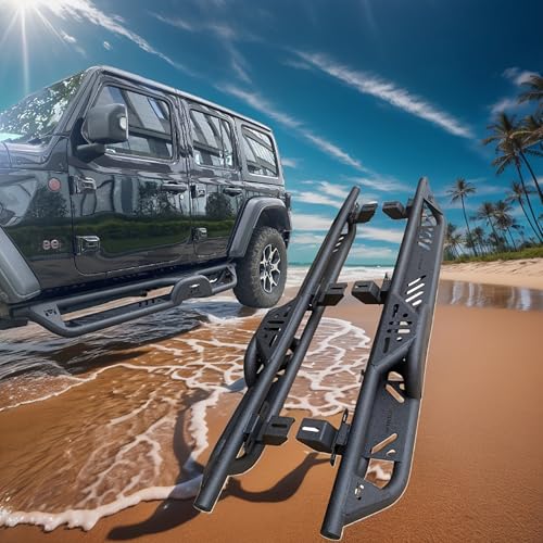 Estribos laterales para Jeep Wrangler JL 2018-2026 4 puertas miniatura 5