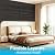 Art3d 4-Pack 47x23.6 Inch Acoustic Panels with Wood Slat Design - Soundproof Wall Panel for Office, Gaming Room & Studio, Ideal for Streamers, Home Workers & Recent Movers, Grey Oak