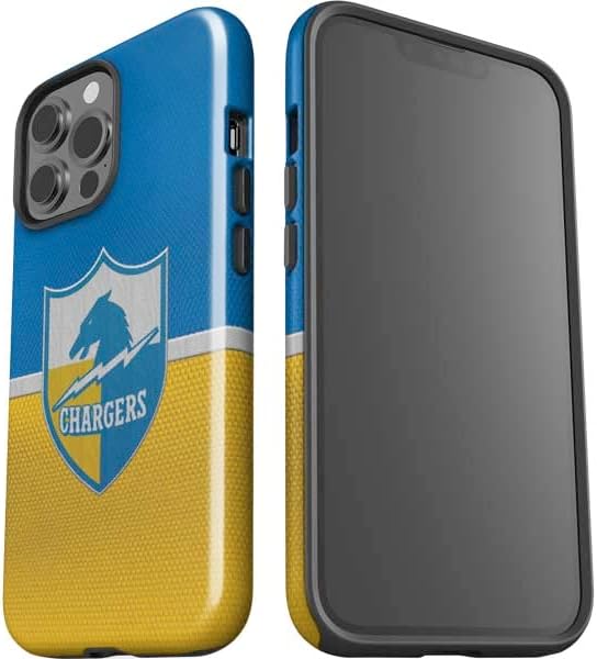 Skinit Impact Phone Case Compatible with iPhone 14 Pro Max - Officially Licensed NFL Los Angeles Chargers Vintage Design