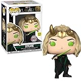 Las pegatinas pueden variar Funko Pop Vinyl 57280 Loki: Sylvie (Glow in the Dark Special Edition) #897