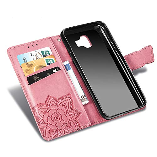 Hoesje voor Galaxy J4 (2018) Portemonnee-etui, Magneet Flip Wallet Slim Beschermende met Kaarthouders slots Telefoonhoes… - Image 6