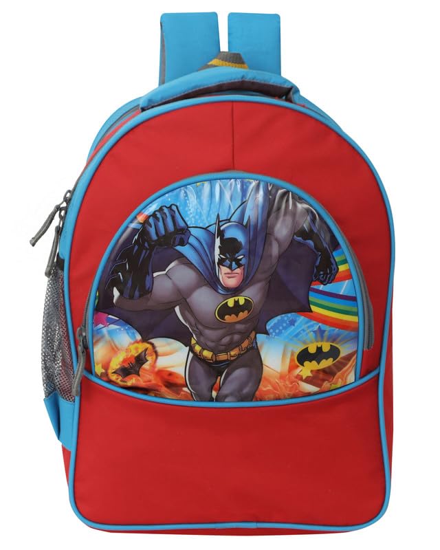 Bat-man Printed 16L School Bag for Kids |Backpack for Girls & Boys Red (B0DBLMPVB1) Amazon Price History, Amazon Price Tracker