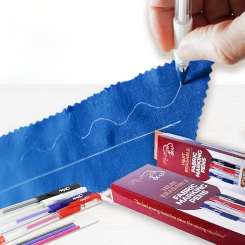 Heat erasable fabric pens