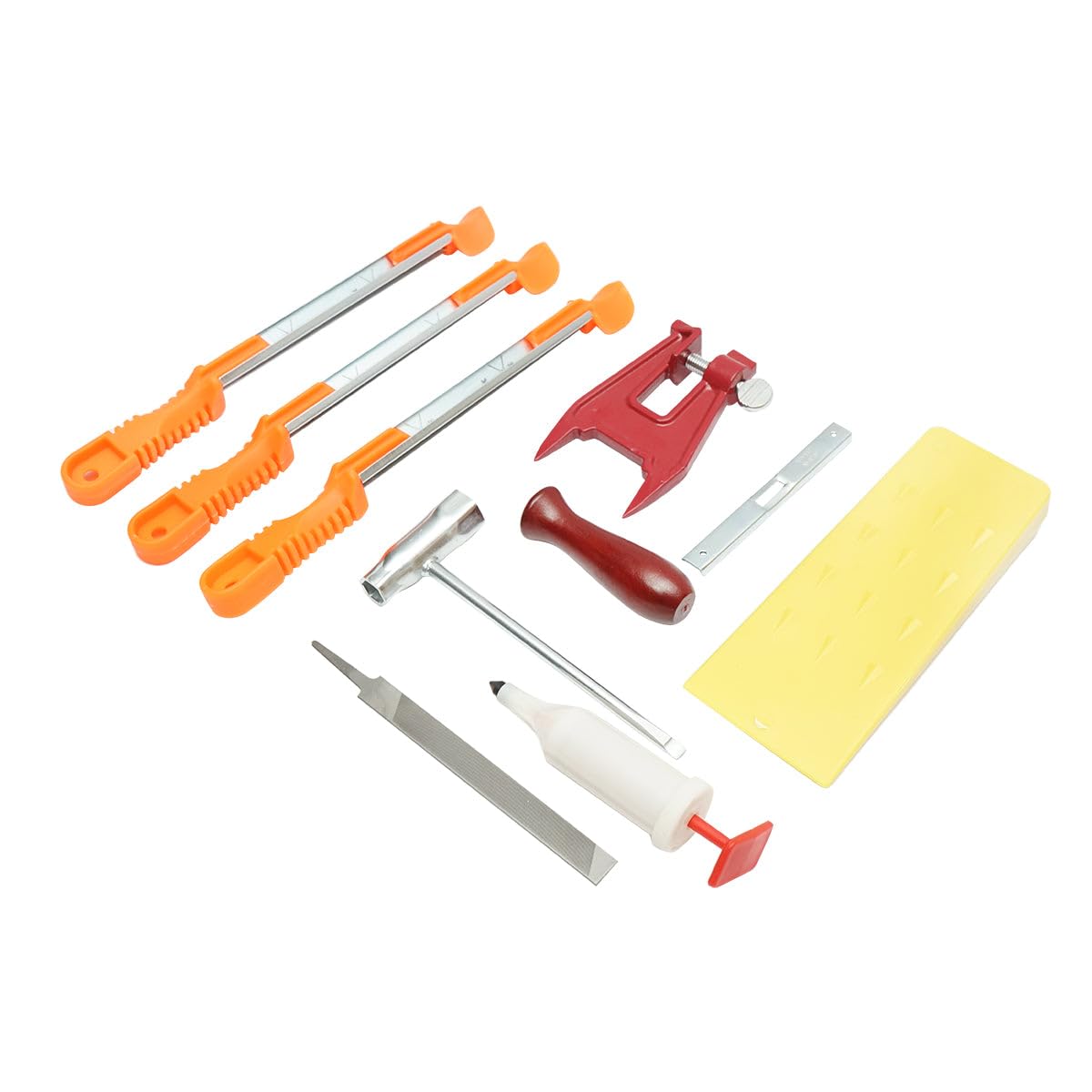 Kit professionale per affilare la catena della motosega 10 pezzi