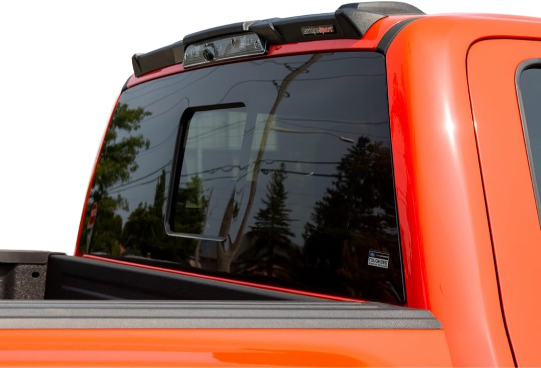 Wingman Truck Utility Spoiler for Ford F-150 2015-2025 | Raptor 2015-2025 | Super Duty 2017-2025 | Headache Ladder Rack to Protect Your Roof