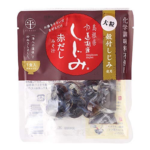 宍道湖産 即席しじみ汁6袋（合わせみそ3袋＆赤だしみそ3袋）