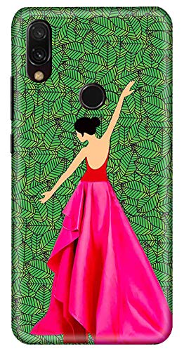 Image of Amazon Brand - Solimo Designer Girl Design 3D Printed Hard Back Case Mobile Cover for Xiaomi Redmi Y3