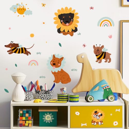 Vinilo Decorativo para Pared de Cachorro para Niños miniatura 4