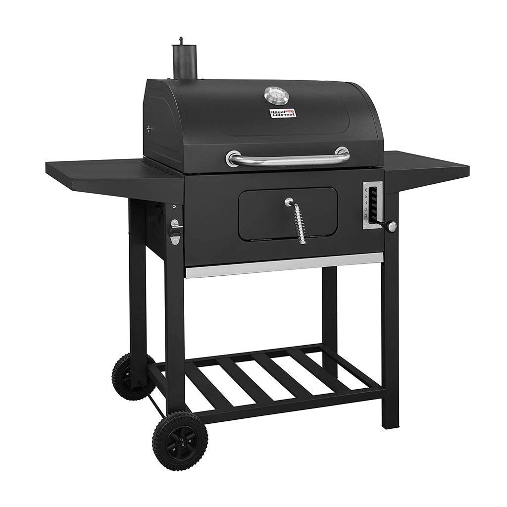 NOALEDRoyal Gourmet Charcoal Grill, BBQ Outdoor Picnic, Camping, Patio Backyard Cooking (Black)