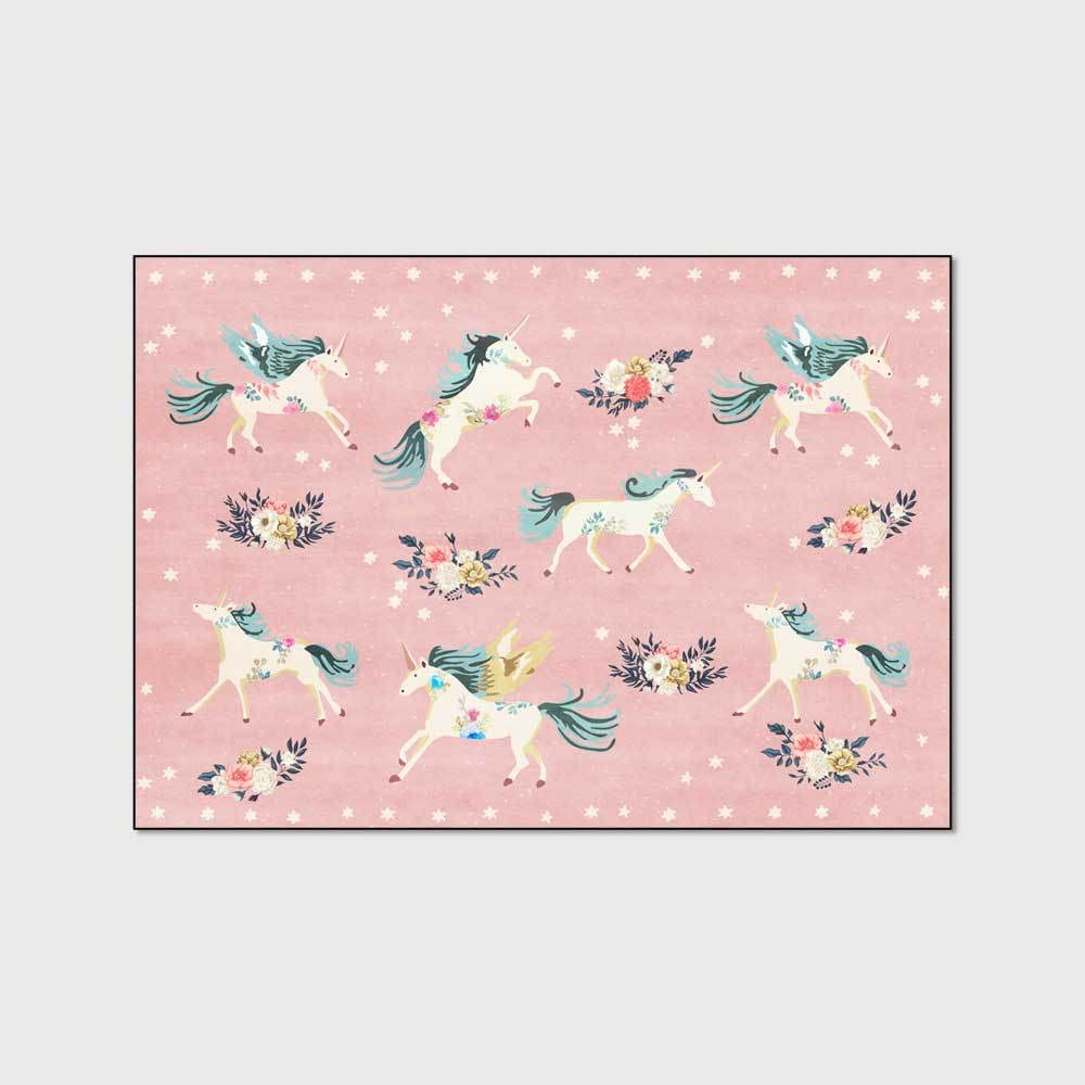 Tapis de Chambre d'enfant Marelle Monde de la forêt de Dinosaures de Dessin animé Mignon, Chambre, Salle de Jeux, Jeux familiaux.-60x180cm