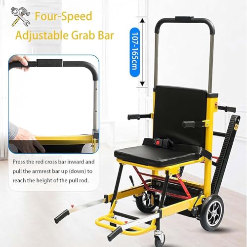 Silla de ruedas eléctrica plegable para adultos, silla de ruedas ligera de aleación de aluminio, silla de ruedas eléctrica para escalar, scooter de movilidad portátil para personas mayores y