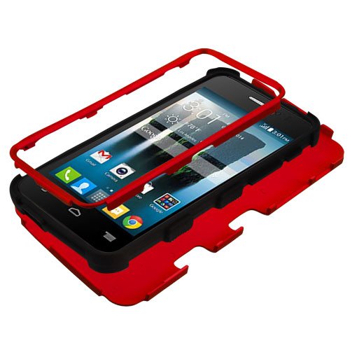 Custodia Ibrida MetroPcs Alcatel Fierce 4 Custodia Ibrida Per