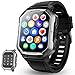 Produktbild Smartwatch Herren mit Telefonfunktion,1.83 Zoll HD Voll Touchscreen Armbanduhr Herren Smartwatch mit fitness tracker, IP67 Wasserdicht Armbanduhr Sportuhr Stoppuhr Schlafmonitor Kalorien Android iOS
