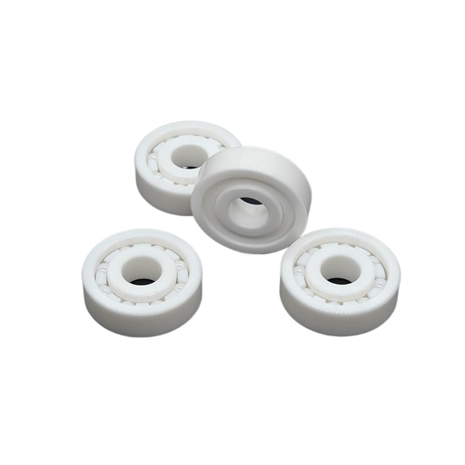 6201 Full Ceramic Bearing 1PC 12x32x10 mm ZrO2 Material 6201CE All Zirconia Ceramic Ball Bearings