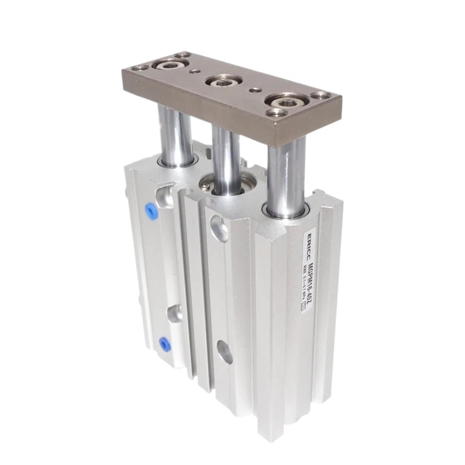 Cylindre pneumatique à trois axes MGPM12 course 30mm pour guidage compact