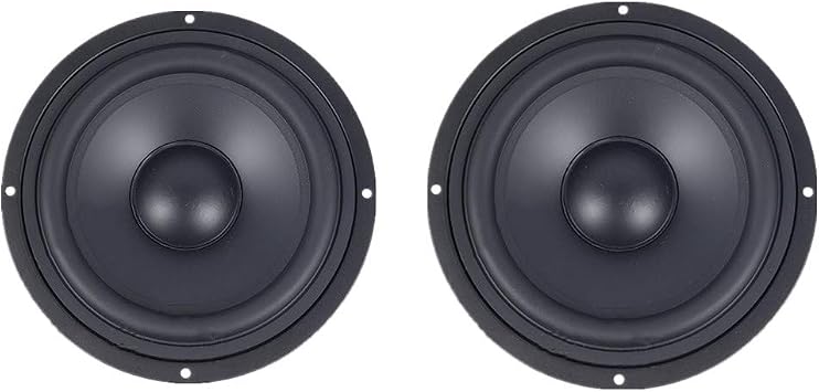 2Pcs Woofer Speaker Passive Radiator Booster Vibrating Bass Speaker