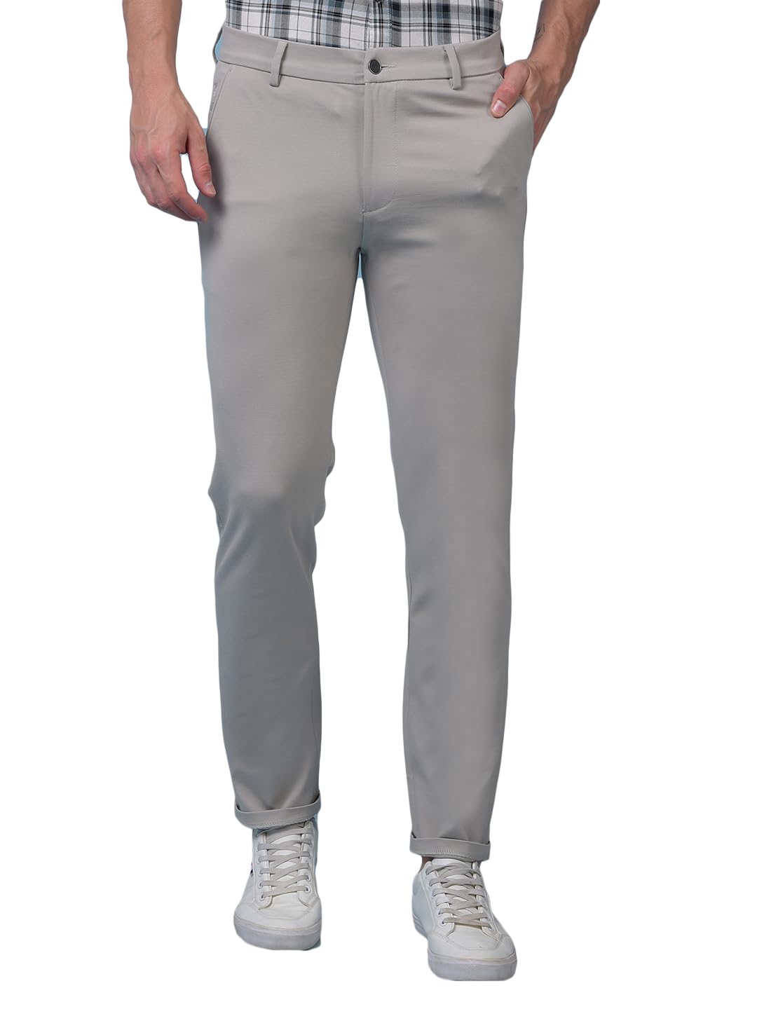crimsoune club Men's Grey Trousers-picture-17