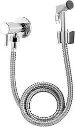 Link Metais Ducha Higiênica Luxo 100% Metal - Sistema 1/4 Volta, Design Moderno, Alta Durabilidade