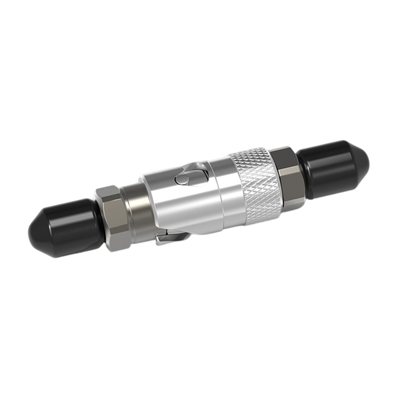 Kaeltsyn Silver Strength Motorcycle Brake Line Fittings Front Fluid Quick Removal Cover Aluminum Quick Release Connectors Line Disconnect Fitting