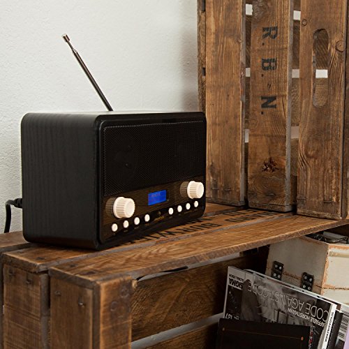 Auna Digidab Retro Radio Registratore - 3