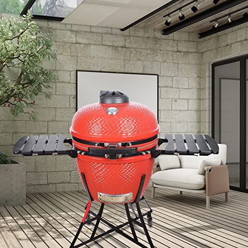 Dracarys Charcoal Kamado Cast Aluminum Top Vent Chimney for Vision Grills Classic B Series 18 Inch Pit Boss 71220, 71240 by Dracarys - Image 8