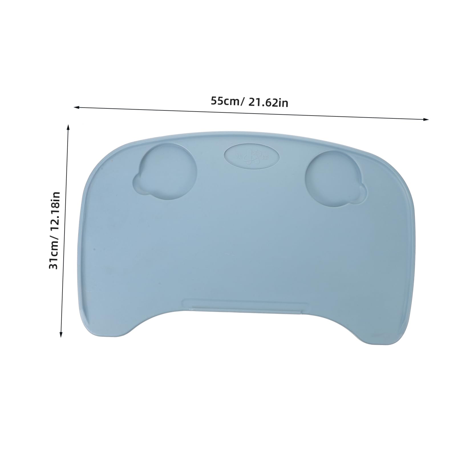 FOMIYES Plastic Wheelchair Eating Board Removable Adult Dining Tray for Wheelchair Users Thickening Wheelchair Tray Cup Holder