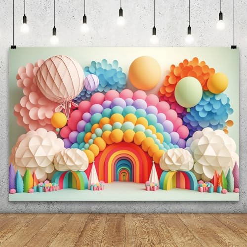 Toile de fond photo fleurie YongFoto pour anniversaire enfant et baby shower colorée