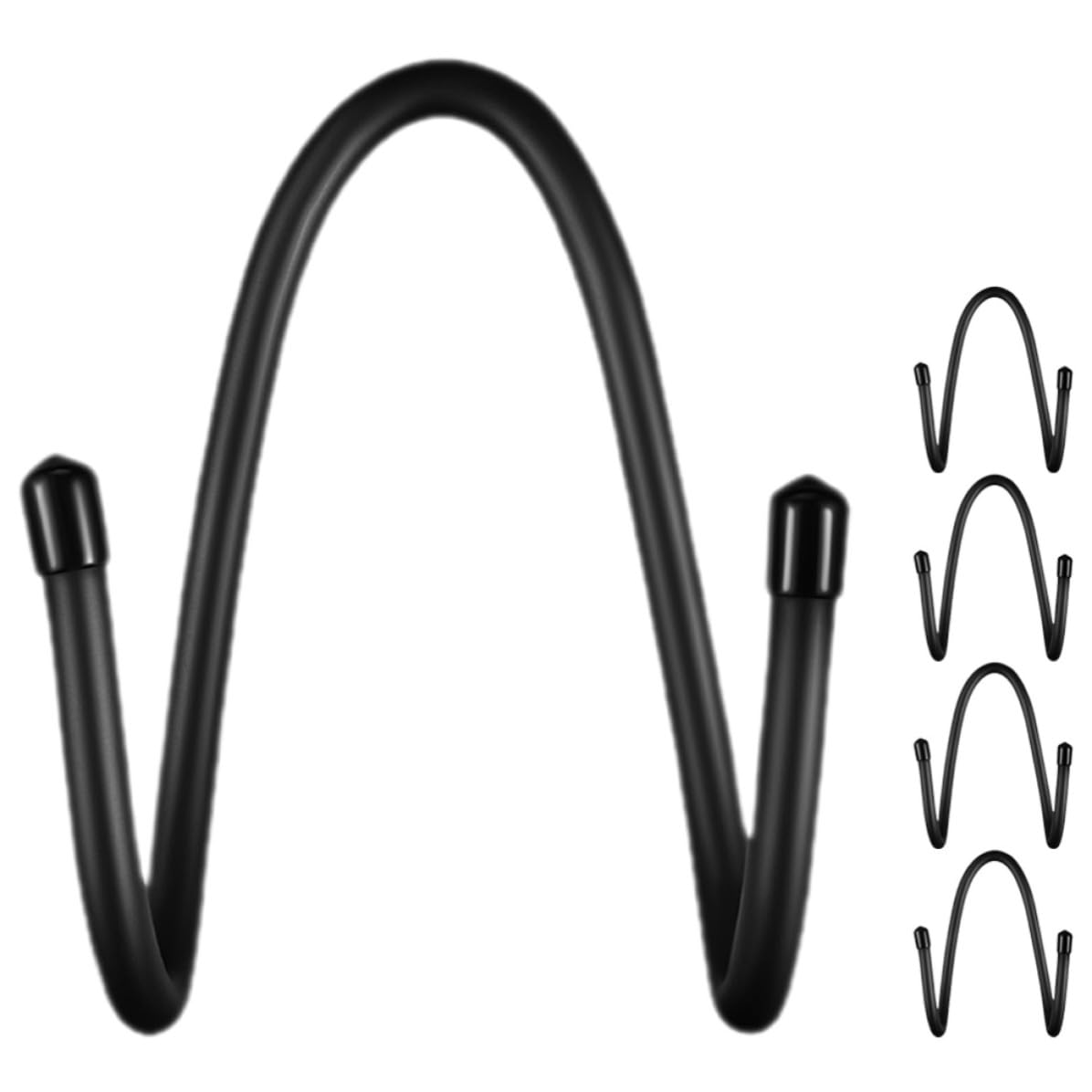 Support mural pour tapis de yoga en plastique | Lot de 5 supports de rangement fitness gain de place
