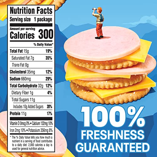 Lunchables Turkey & American Cracker Stackers With Chocolate Creme Cookies, 3.2 Oz Tray #TOP4