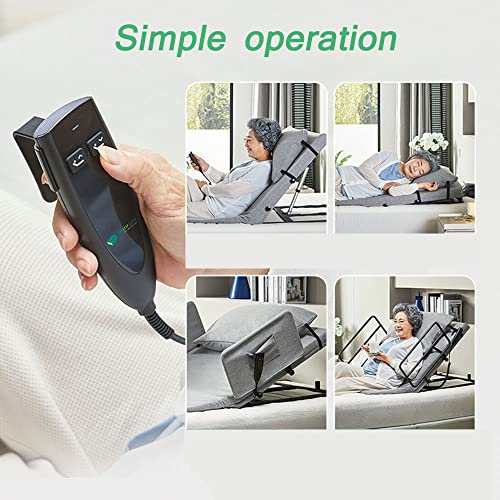 Schienale elettrico regolabile con braccioli, supporto per sollevamento pesi per gioco e assistenza, design ergonomico per comfort e convenienza