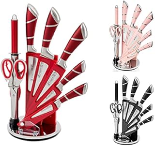 KITCHEN KING - 9 Piece Professional Quality Chef Kitchen Knife Set, Choice of
