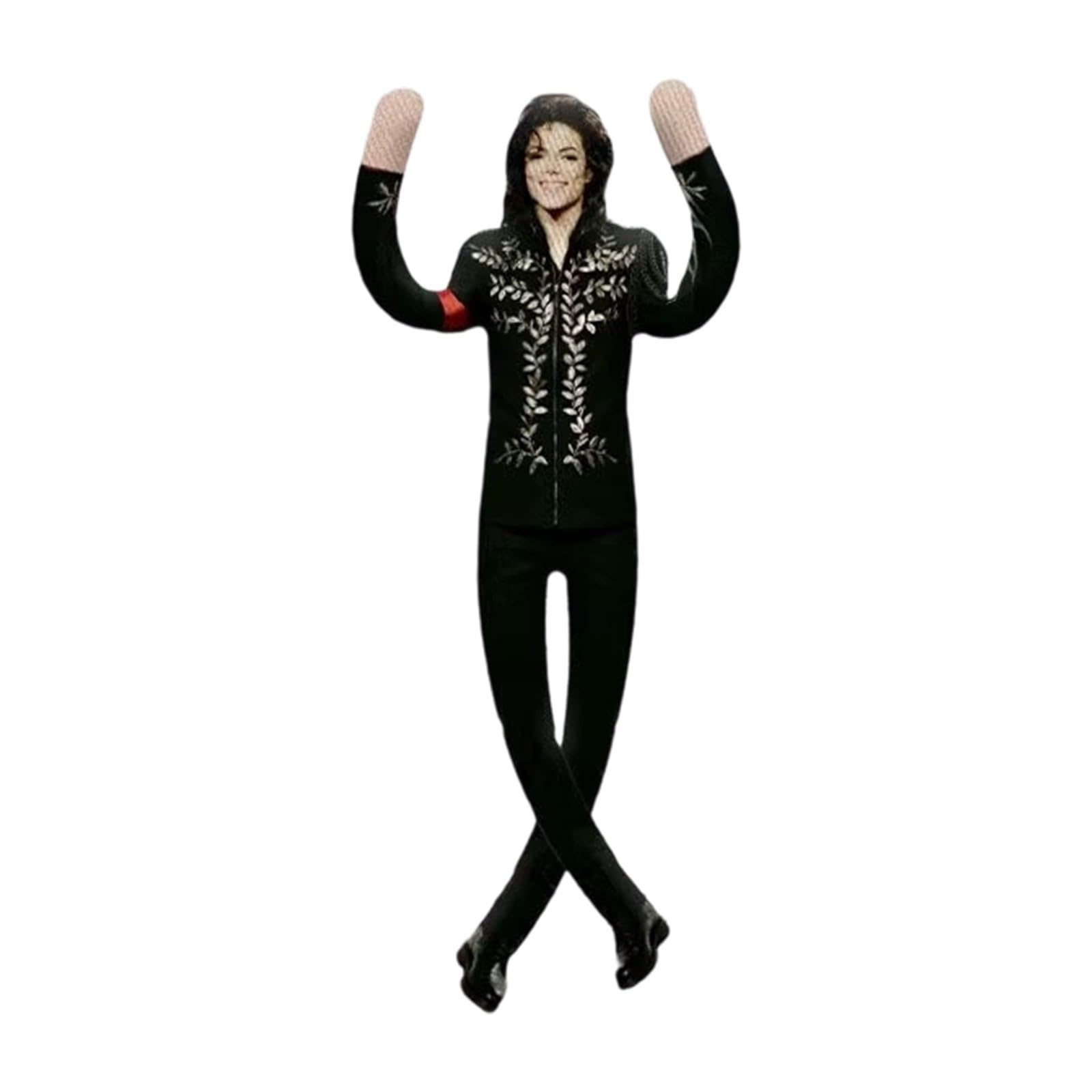 Micheall Plush Doll Posable Humanoid Soft Stuffed Decorative Figurines