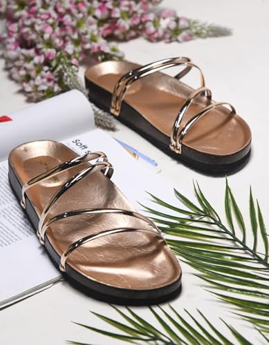 Image of SilverArrow womens Zouka Flat Sandals | Spark Design | Ethnic Wears | Fashion Sandals