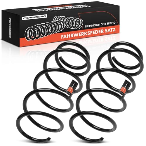 Frankberg 2x Federn Fahrwerksfeder Vorne Schraubenfeder Kompatibel mit Yaris P13 2011-2017 Replace# 4813152F90