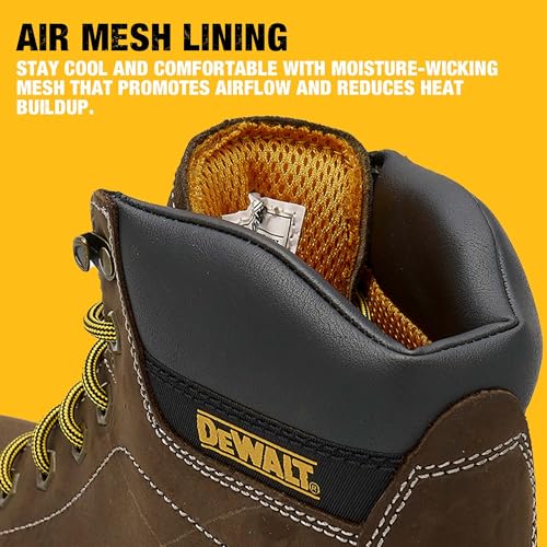 DEWALT Plasma Men's Leather, Steel Toe, Industrial & Construction Safety Work Boot3