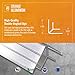 Orange Aluminum Industrial Double-Angle Edge Aluminum Extrusion - Versatile 72