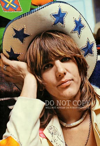 Portrait Gram Parsons photo rare de collection costume nudie impression art