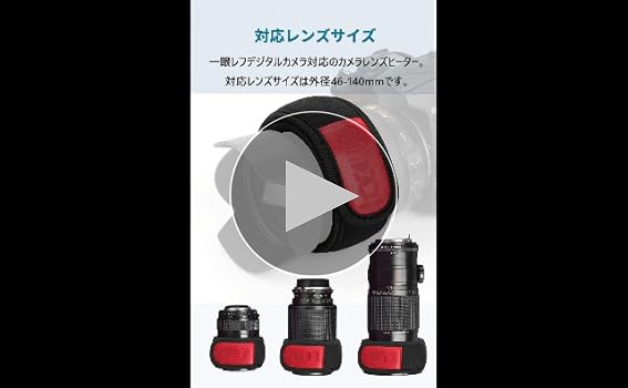 Amazon | LOEK レンズヒーター，結露 防止 レンズヒーター 夜露